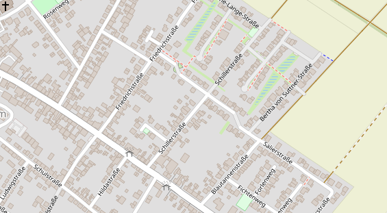 Praxis auf Satellitenbild