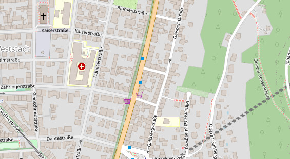 Praxis auf Satellitenbild