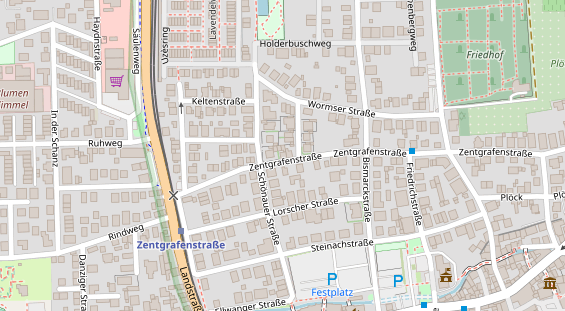 Praxis auf Satellitenbild