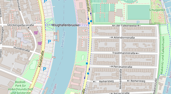 Praxis auf Satellitenbild