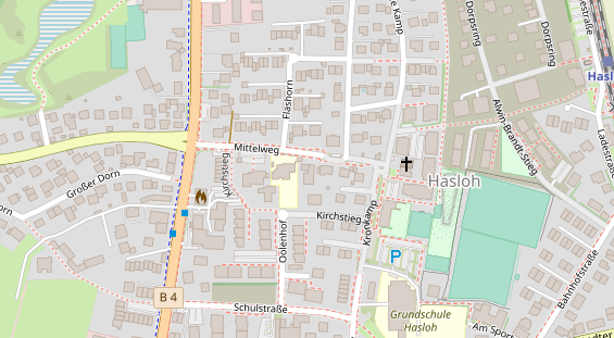 Praxis auf Satellitenbild