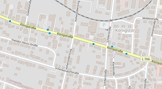 Praxis auf Satellitenbild