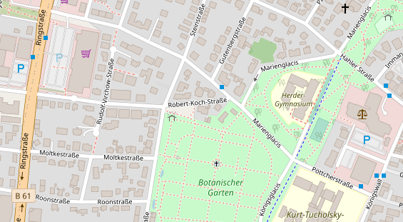 Praxis auf Satellitenbild