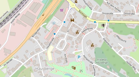 Praxis auf Satellitenbild