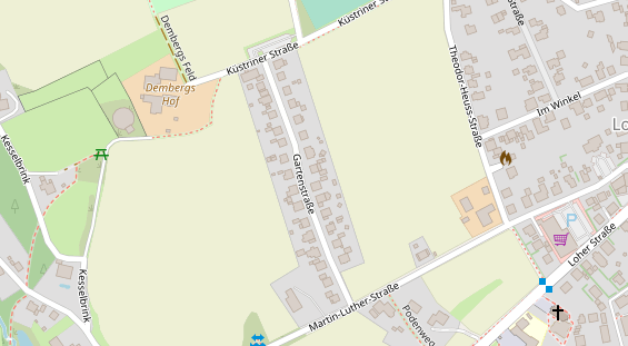 Praxis auf Satellitenbild