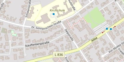 Praxis auf Satellitenbild