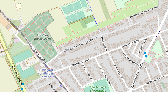 Praxis auf Satellitenbild