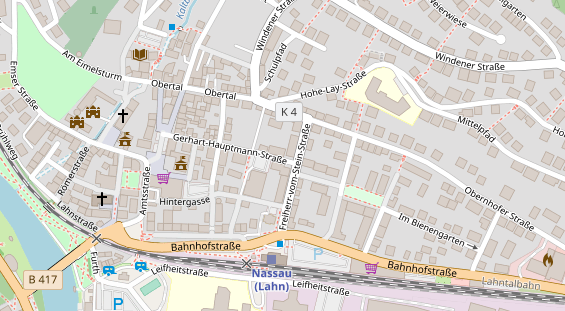 Praxis auf Satellitenbild