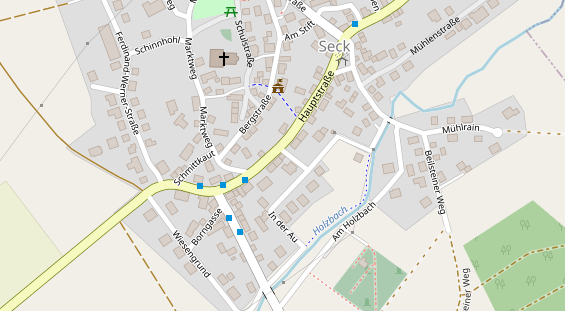 Praxis auf Satellitenbild