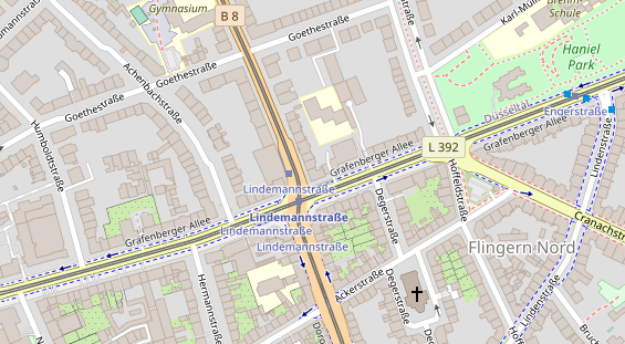 Praxis auf Satellitenbild