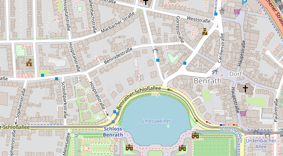 Praxis auf Satellitenbild