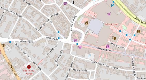 Praxis auf Satellitenbild