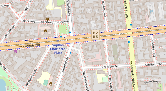 Praxis auf Satellitenbild