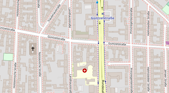 Praxis auf Satellitenbild