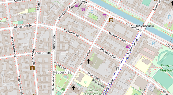 Praxis auf Satellitenbild