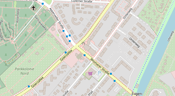 Praxis auf Satellitenbild