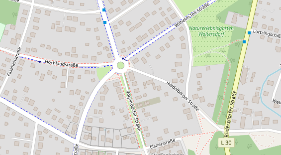 Praxis auf Satellitenbild