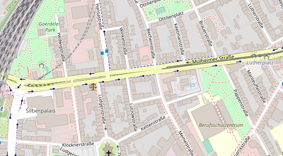 Praxis auf Satellitenbild