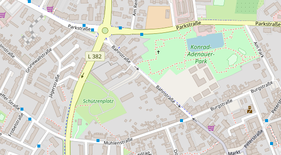 Praxis auf Satellitenbild