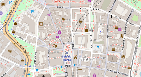 Praxis auf Satellitenbild