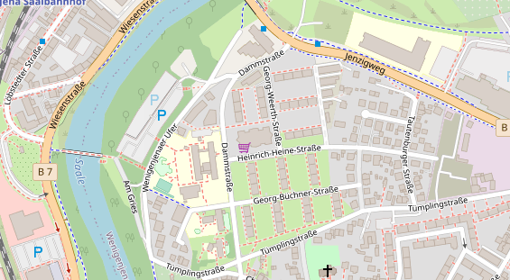 Praxis auf Satellitenbild