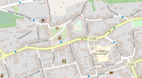 Praxis auf Satellitenbild