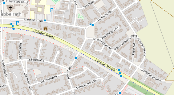 Praxis auf Satellitenbild