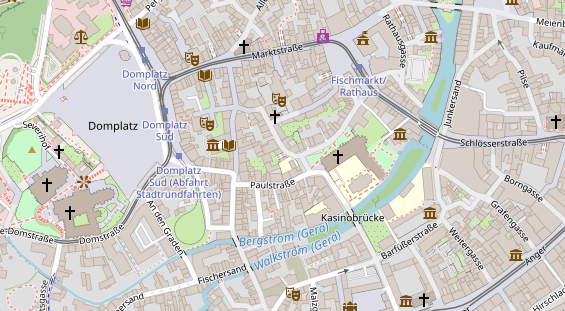 Praxis auf Satellitenbild