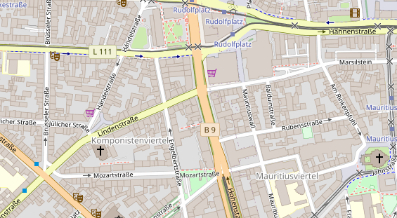 Praxis auf Satellitenbild