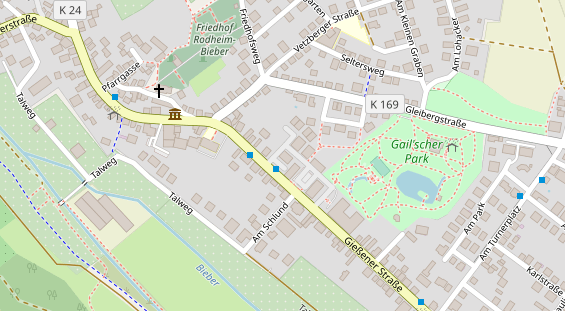 Praxis auf Satellitenbild