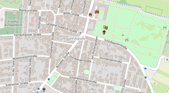 Praxis auf Satellitenbild