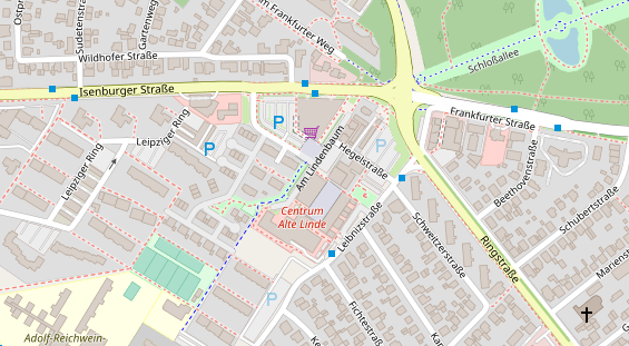 Praxis auf Satellitenbild