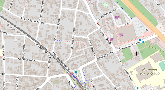 Praxis auf Satellitenbild