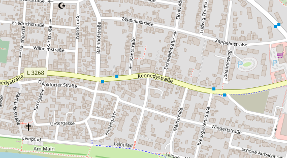 Praxis auf Satellitenbild