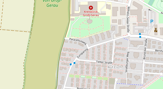 Praxis auf Satellitenbild