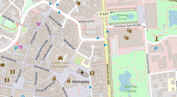 Praxis auf Satellitenbild