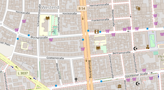 Praxis auf Satellitenbild