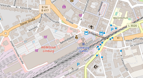 Praxis auf Satellitenbild