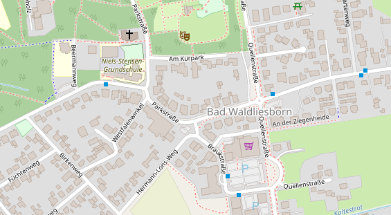 Praxis auf Satellitenbild