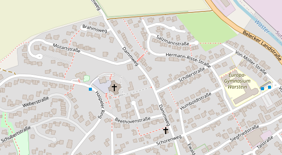 Praxis auf Satellitenbild