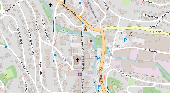 Praxis auf Satellitenbild